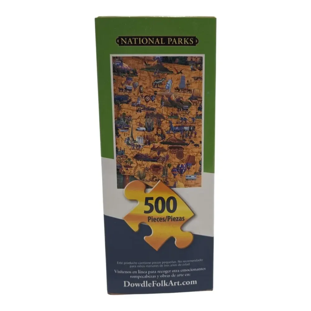 Dowdle National Parks 500 Piece Jigsaw Puzzle 19x26 Folk Art Eric Dowdl